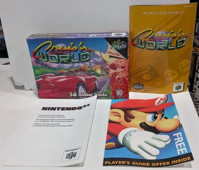 Cruis'n World Nintendo 64 N64 Box With Manual NO GAME - Image 1 of 4