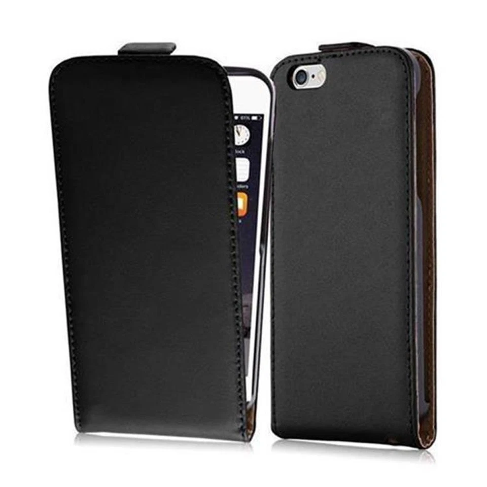 Funda protectora para Apple iPhone 6 PLUS / 6S PLUS Estuche Flip Cover Cuero - Imagen 1 de 1