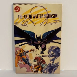 The Art of Walter Simonson Trade Paperback TPB 1st Print Batman  - Picture 1 of 4