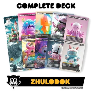 Zhulodok, Void Gorger X MTG Custom Altered Art | Full 100 Card EDH Deck - Picture 1 of 12