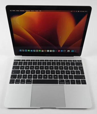 Apple MacBook 12'' (2017) m3-7Y32 256GB 8GB Silver Laptop A1534 #18 - Bild 1 von 4