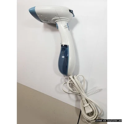 Vaporizador de ropa de tela portátil Conair GS23 - blanco/azul - muy bueno Foto 1 de 3