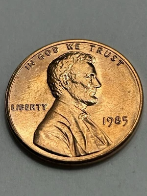 1985 Lincoln Memorial Penny No Mint Mark From Proof Set Uncirculated (B49) - Image 1 of 4