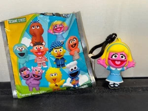 Monogram Sesame Street Prairie Dawn 3D Figural Foam Bag Clip Keychain Series 3 - Picture 1 of 1