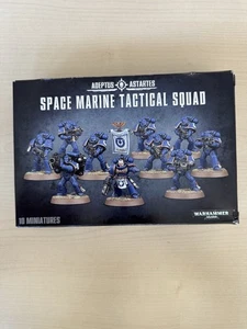 Tactical Squad Space Marines Warhammer 40k New Games 48-07 Adeptus Astartes Gw - Imagen 1 de 4