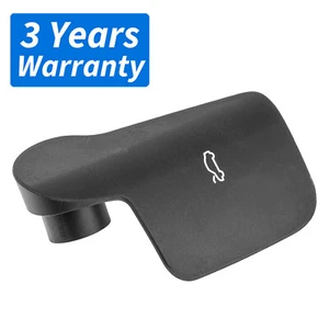 Black Front Bonnet Release Lever Handle 4M1823533B 4PK For Audi Q7 2016-2025 - Picture 1 of 6