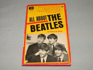 1964 All About The Beatles libro de bolsillo de Edward De Blasio - Imagen 1 de 1