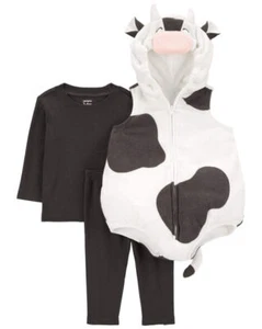 Carter's Cow Halloween Costume 3/6 6/9 12 18 or 24 Months Brand NEW Unisex - Picture 1 of 2