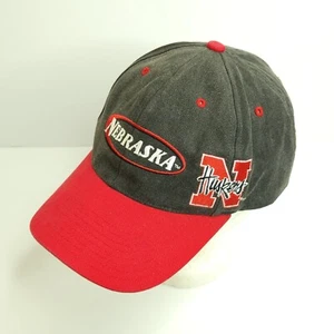 Nebraska Huskers Baseball Cap Hat Big Red College Sports Adjustable Strap - Picture 1 of 11