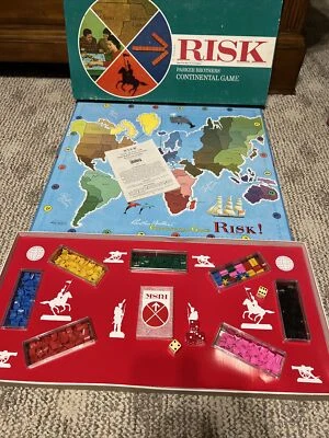 Vintage Risk Parker Brothers Continental Board Game 1968 Complete! - Image 1 of 4