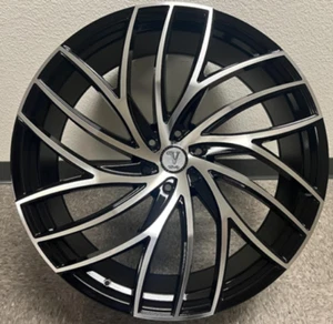 24" WHEELS VELOCITY 38-M 24X9.5+30 6X139.7 SILVERADO TAHOE ESCALADE SIERRA GMC - Picture 1 of 1