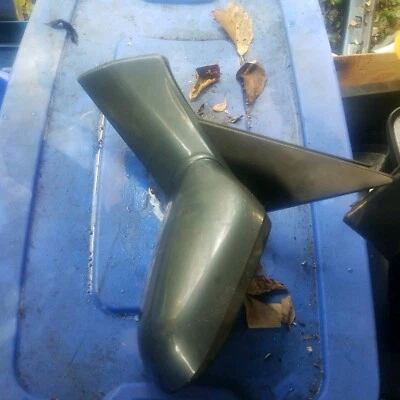 Espejo retrovisor eléctrico izquierdo Saab 1999-2001 9-5 95 sedán wag azul pequeño dañado Foto 1 de 2