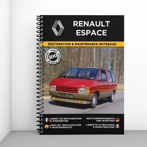 RENAULT ESPACE : Libretto Di Restauro E Manutenzione - CONSEGNA GRATUITA - Foto 1 di 8
