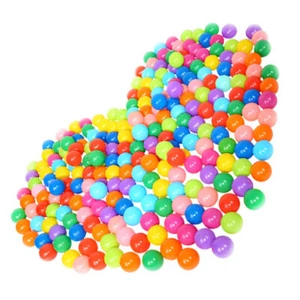 100PCS Soft Plastic Ocean Balls Pit Kids Children Colourful Play Toys Pool Balls - Picture 1 of 5