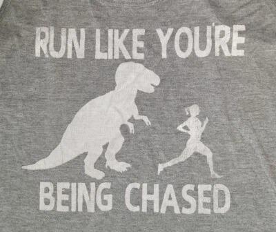 Camiseta sin mangas Chin Up Apparel Run Like You Re Being Chased espalda deportiva talla XL  Foto 1 de 4