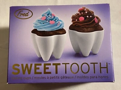 Juego de 4 tazas para hornear Fred SWEET BEOTH genuinas - Foto 1 de 2