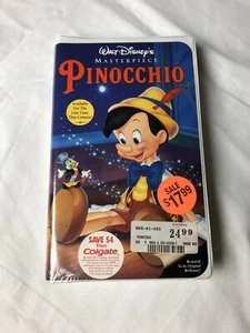 Disney’s Pinocchio VHS (sealed) - Picture 1 of 2