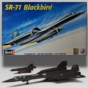 REVELL 5810 1/72 LOCKHEED MARTN SR-71 BLACKBIRD SPY PLANE KIT - Picture 1 of 4