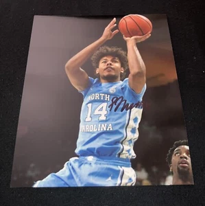 PUFF JOHNSON SIGNED 8X10 PHOTO NORTH CAROLINA TAR HEELS BASKETBALL UNC AUTOGRAPH - Picture 1 of 1