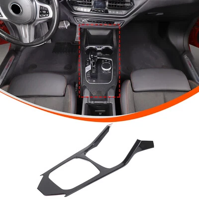 Cubierta de moldura de consola central ABS negro brillante para BMW M235i Gran Coupé F44 2020+ Foto 1 de 4