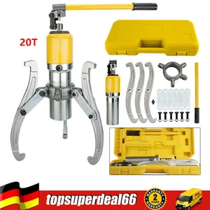 20 ton Ściągacz hydrauliczny Hydrauliczny ściągacz piasty koła Ściągacz kół biegunowych z 3 * ramieniem - Zdjęcie 1 z 6