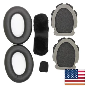 Ear Pads Headband Cushion Foam Mic Muff Kits For Bose Aviation Headset X A10 A20 - Picture 1 of 9