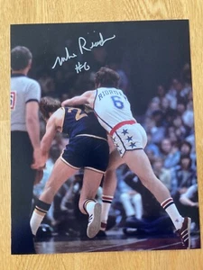 Washington Bullets Mike Riordan signed 8x10 W/COA - Picture 1 of 3