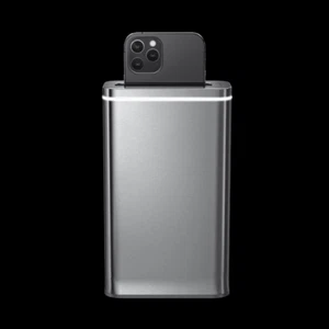 simplehuman ST4000 CleanStation Środek do dezynfekcji telefonów ~ Szczotkowana stal ~ NOWY! ZAPIECZĘTOWANE PUDEŁKO! - Zdjęcie 1 z 6