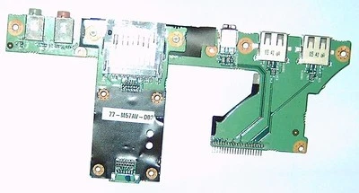 Soundplatine, Soundboard für Notebook Clevo M570A USB Port´s, Kartenleser,FireWi - Bild 1 von 4
