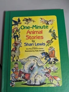 One Minute Animal Stories by Shari Lewis (1986, Hardcover) 1st edition Lambchop - Picture 1 of 4