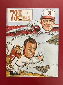 Cotton Bowl Classic 1973 Texas Longhorns vs Alabama Program EXCELLENT! - Picture 1 of 5