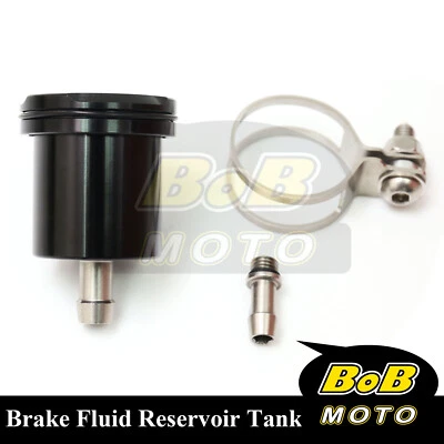 Depósito de líquido de frenos trasero CNC negro para Kawasaki Z750S 2004-2005 Foto 1 de 4