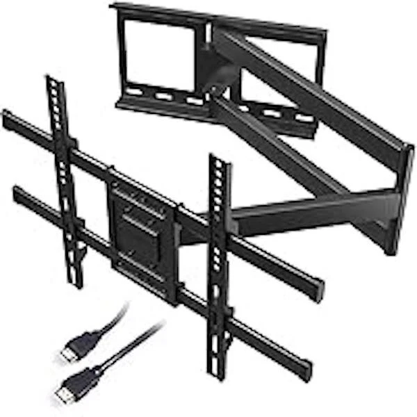32"- 75" TV Wall Mount Bracket Extra Long Arm Tilt Swivel Rotate Full Motion - Image 1 of 4