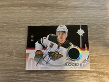2020-21 Upper Deck Ultimate Collection KIRILL KAPRIZOV Rookie Patch Auto /65 RC