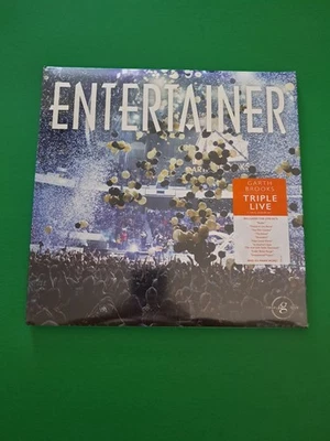 NEW - Garth Brooks Entertainer Triple Live 3 Vinyl LP Album Set - Image 1 of 2