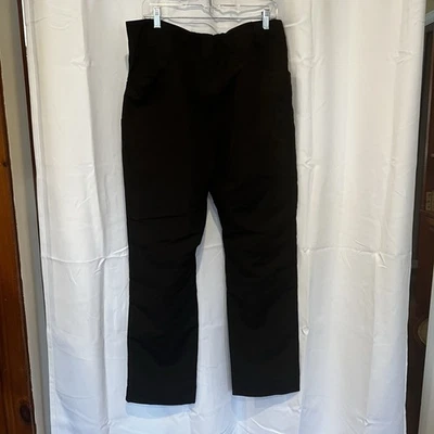 Calças masculinas táticas pretas para área externa/caminhada, muitos bolsos, secagem rápida tamanho XL - Imagem 1 de 4