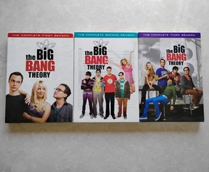 The Big Bang Theory Complete Seasons 1-3 DVD Season One, Season Two Season Three - Picture 1 of 10