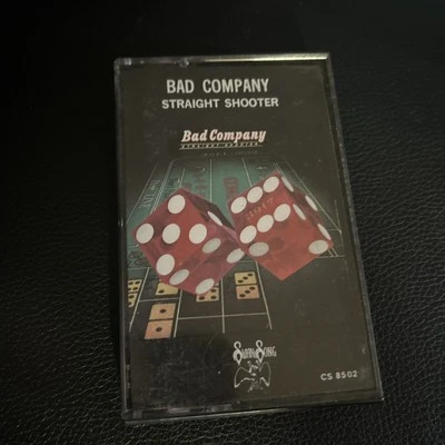 Bad Company Straight Shooter Cassette 1975 SwanSong TESTED Feel Like Making Love - Image 1 of 3