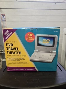 Vintage Go Vision DVD Travel Theater With Travel Case Portable Dvd Player - Imagen 1 de 10