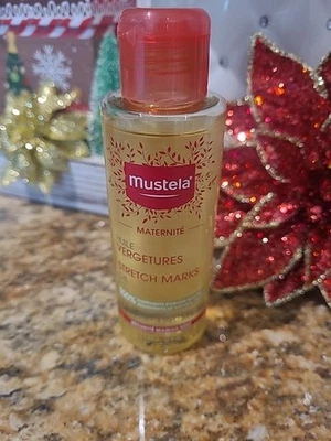 Aceite de maternidad Mustela Stretch Marks 3,55 fl oz para mujeres embarazadas caducidad 28/02 Foto 1 de 2