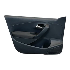 Panel de Puerta Delantero Izquierdo Tela Negro VW Polo 6R 4 Puertas 6R4867011BD - Imagen 1 de 7