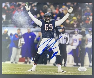 Jared Allen Firmado 8x10 JSA Chicago Bears Foto 1 de 2