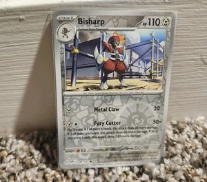Reverse Holo Bisharp 149/197 Common Obsidian Flames Pokemon TCG - Picture 1 of 2