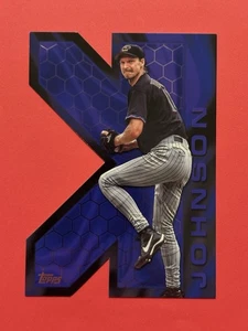 RANDY JOHNSON (1 : 10,152 Packs) (BACKWARDS K-ZONE SSP) 2025 Topps Series 2 - Picture 1 of 2