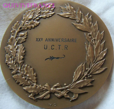 MED5940 - MEDAILLE UNION DES CLUBS TAURINS RICARD - 1955-1975 - Photo 1/3