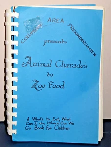Animal Charades to Zoo Food Community Cookbook & Activity Book for Children - Picture 1 of 7