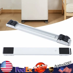 2* Extendable Appliance Furniture Roller Base Washing Machine,Refrigerator,Desk - Picture 1 of 16