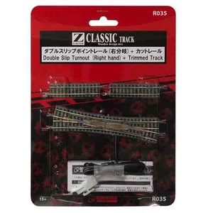 Rokuhan R035 Aiguillage Double Glissement Droite / Double Slip Turnout Right - Z - Picture 1 of 2