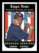 2008 Topps Heritage Baseball #1-500 (Base) Card Singles Stars/RC/HOF (You Pick) 