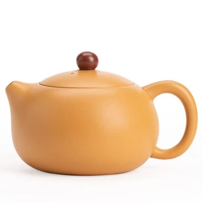 Chinese high-end teapot gift yellow clay purple clay teapot Xishi teapot - Image 1 of 4